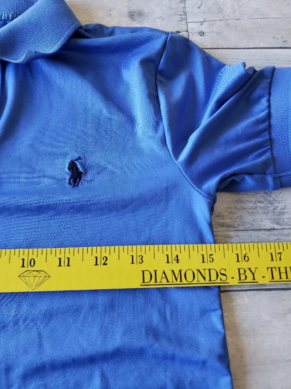 Blue Ralph Lauren Performance Boys Polo - Size S